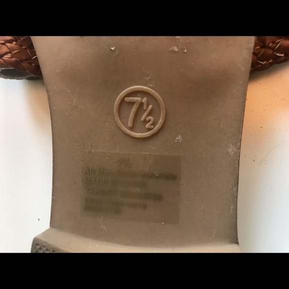 Taget slip on shoes in camel Brown - Picture 3 of 4